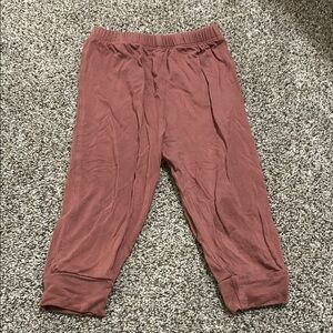 Kyte baby dusty rose 6-12 months jogger pants